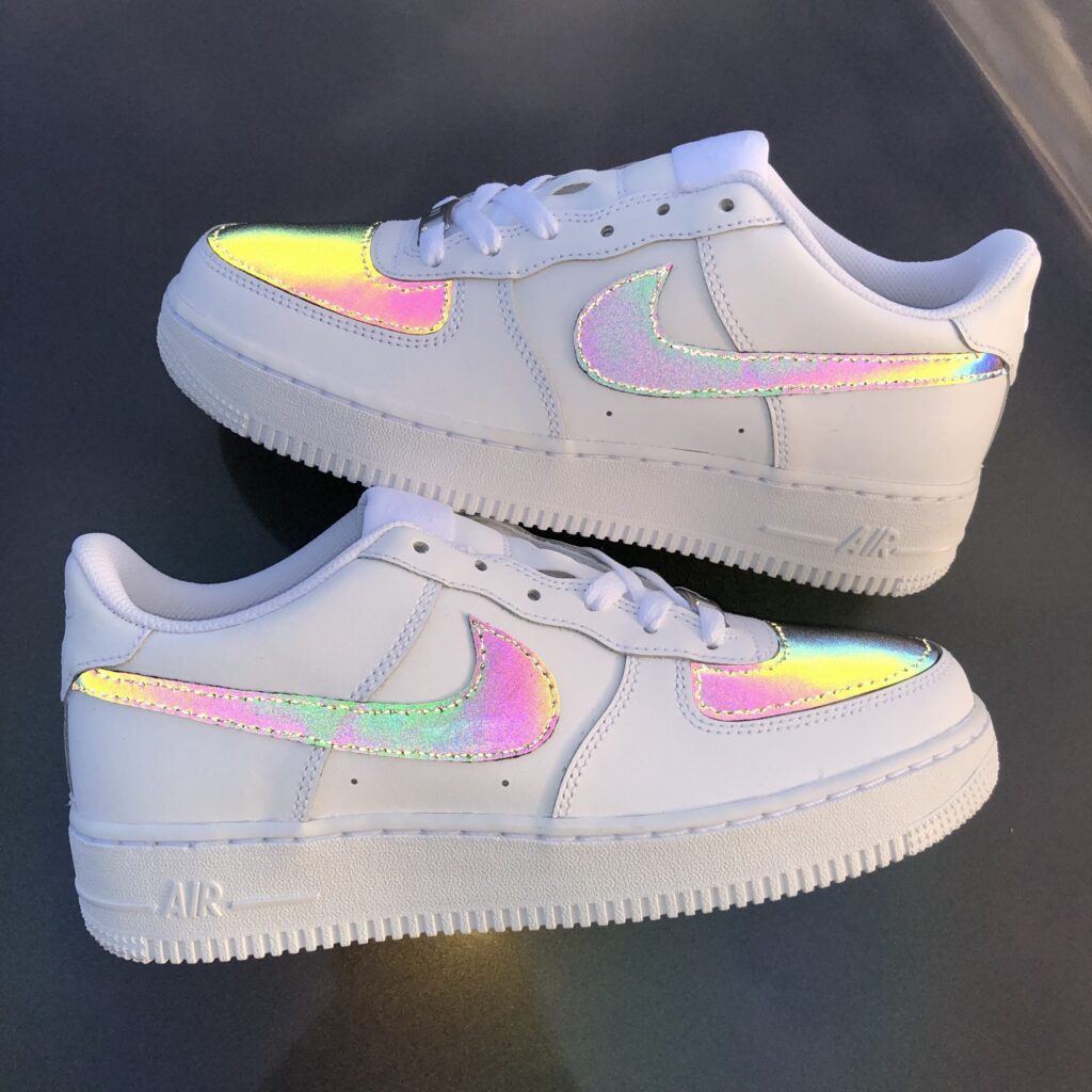 nike air force 1 reflective rainbow