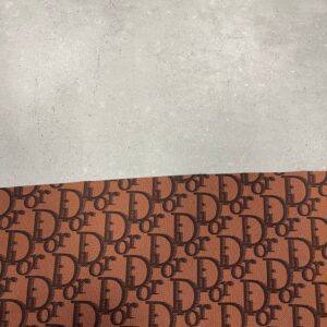 Christian D brown leather