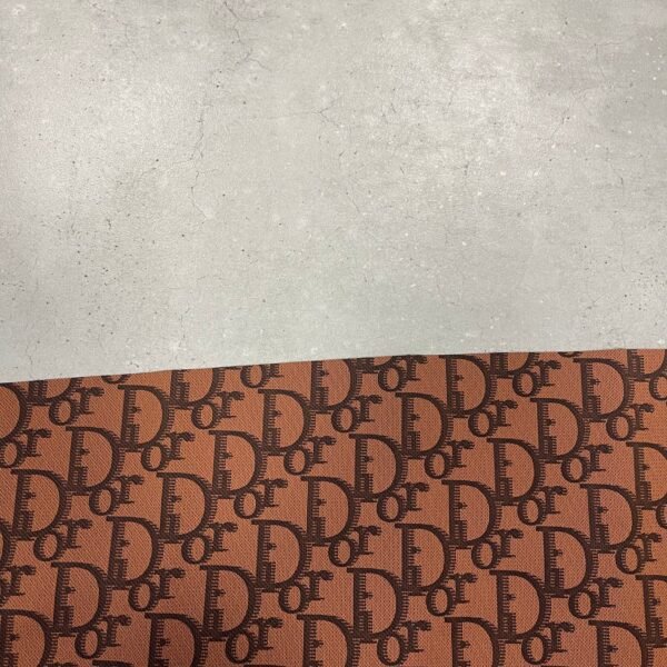 Christian D brown leather