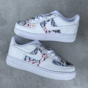 Custom AIR FORCE 1 - Christian D dino (leather)
