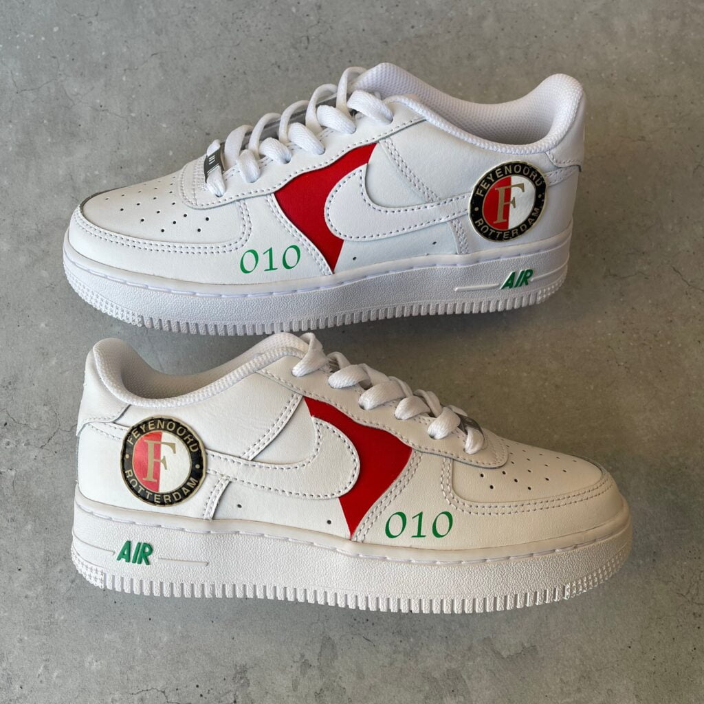 Custom AIR FORCE 1 - Feyenoord - TA Customs