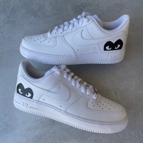 Custom AIR FORCE 1 - CDG (black)