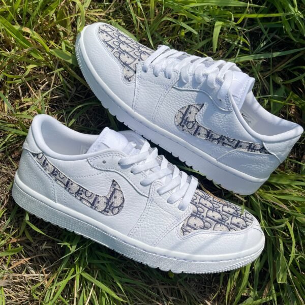 Custom JORDAN 1 low golf - Christian D