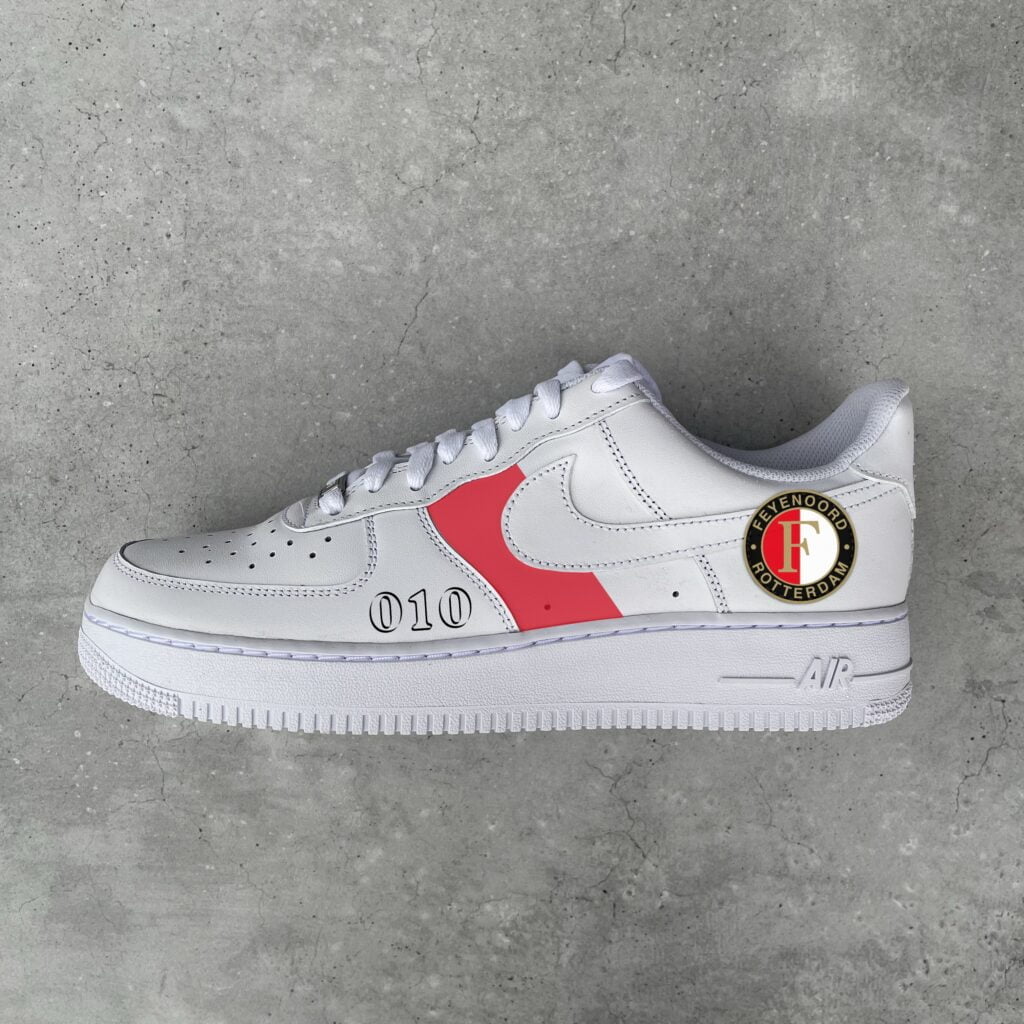 Custom AIR FORCE 1 - Feyenoord 2.0 - TA Customs