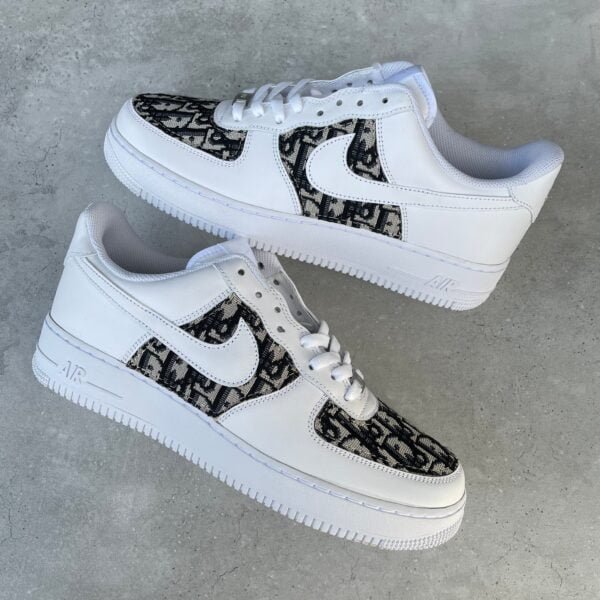 Custom AIR FORCE 1 - Christian D (fabric) + insides