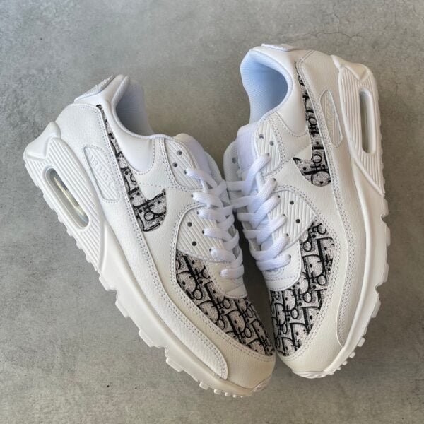 Custom Air MAX 1 - Christian D (leather, black logo's)