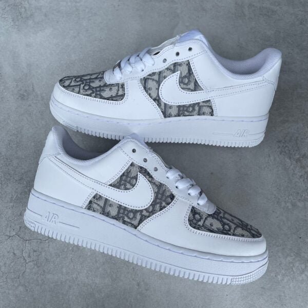 Custom AIR FORCE 1 - Christian D (grey)