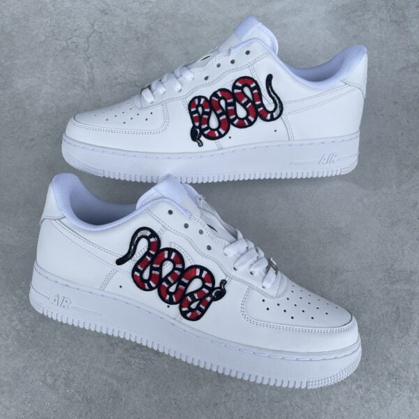 Custom AIR FORCE 1  - Snake