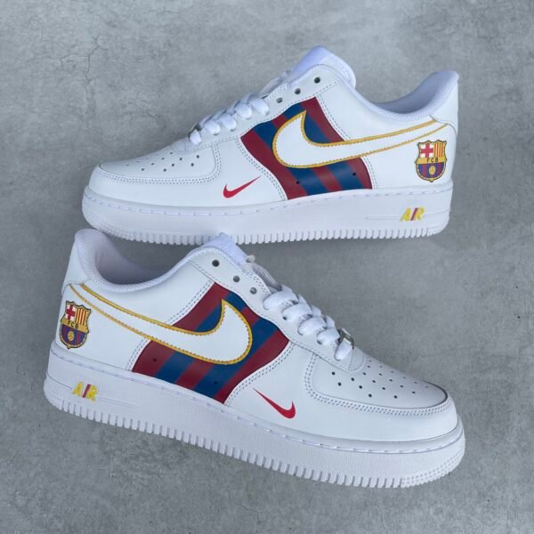 Custom AIR FORCE 1 - FC Barcelona