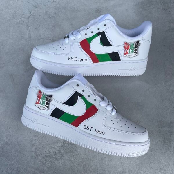 Custom AIR FORCE 1 wit - Nijmegen