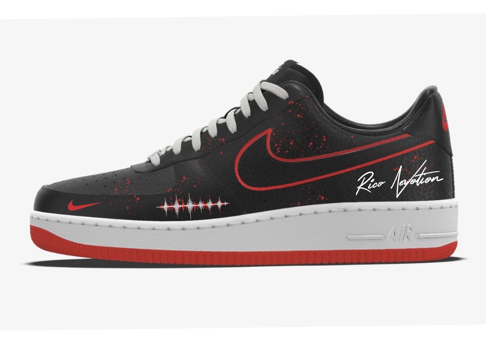 Custom Air Force 1 – Rico Nevotion
